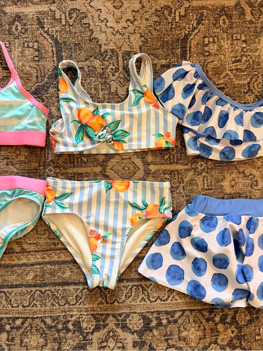 LOT of 5T Girls Bikini Swimsuits